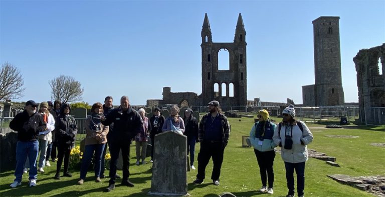 Cathedral grounds St Andrews