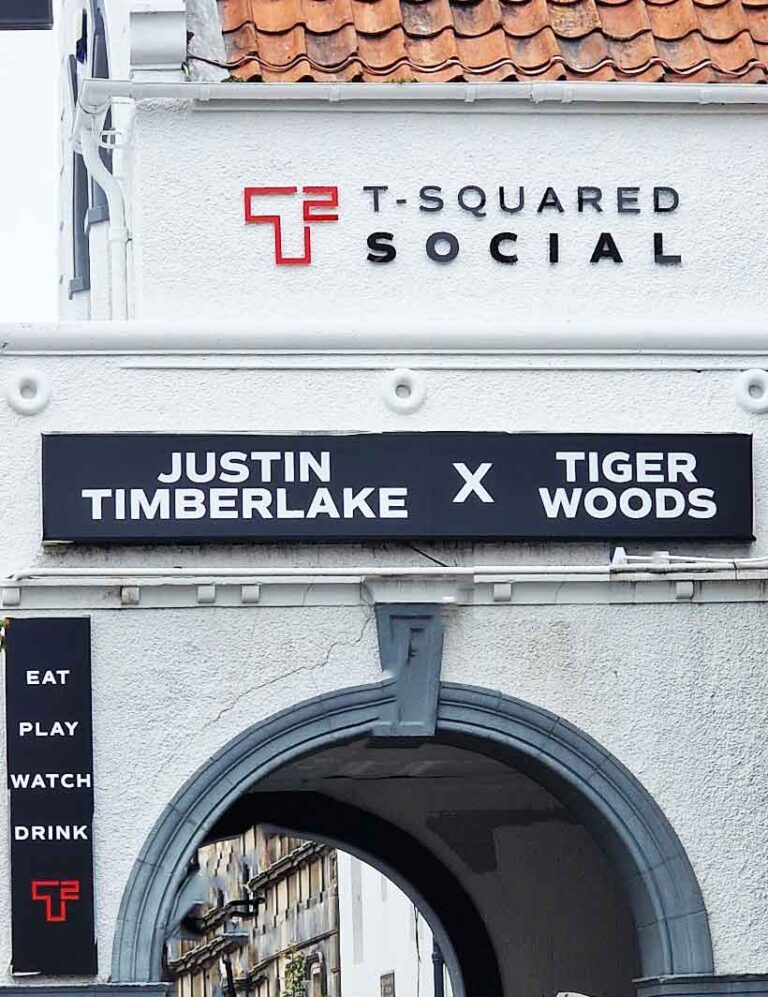 Tiger Woods and Justine Timberlake's new bar/restaurant and cinema