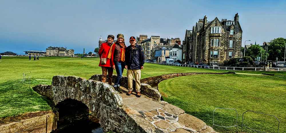 St Andrews Old Course History Tour, Swilkan Bridge photos